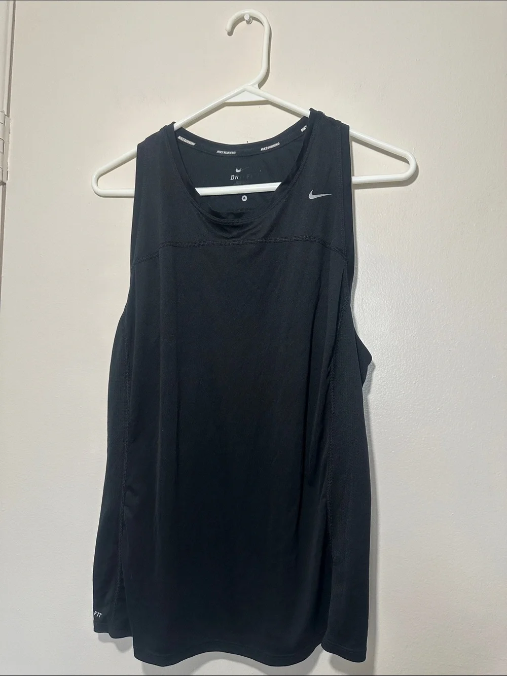 Nike Black Athletic Dri-FIT Tank Top